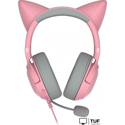 Наушники Razer Kraken Kitty V2 (розовый)