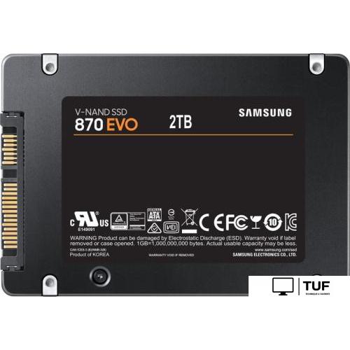 SSD Samsung 870 Evo 4TB MZ-77E4T0BW
