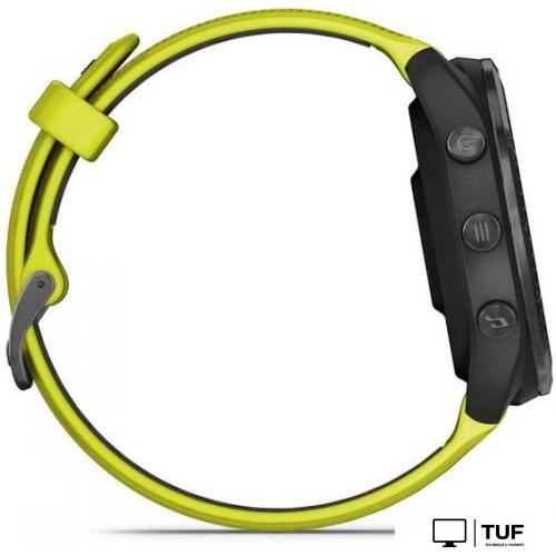 Умные часы Garmin Forerunner 965 (черный/желтый)