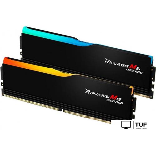 Оперативная память G.Skill Ripjaws M5 Neo RGB 2x48ГБ DDR5 6000 МГц F5-6000J3036F48GX2-RM5NRK
