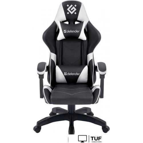 Игровое (геймерское) кресло Defender Companion (черный/белый)