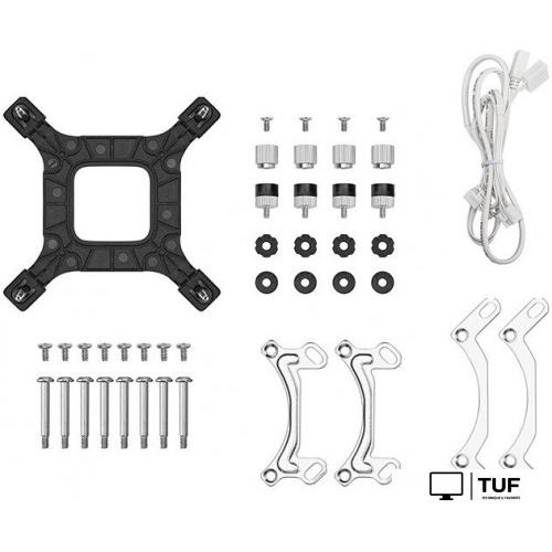 Система жидкостного охлаждения для процессора DeepCool LE240 PRO WH R-LE240PRO-WHAMMC-G-1