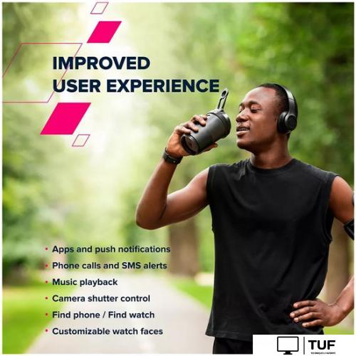 Умные часы Canyon Maverick SW-83 (серебристый/синий)