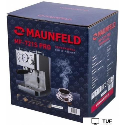Рожковая кофеварка MAUNFELD MF-721S Pro