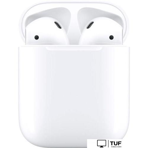 Наушники Apple AirPods 2 в зарядном футляре