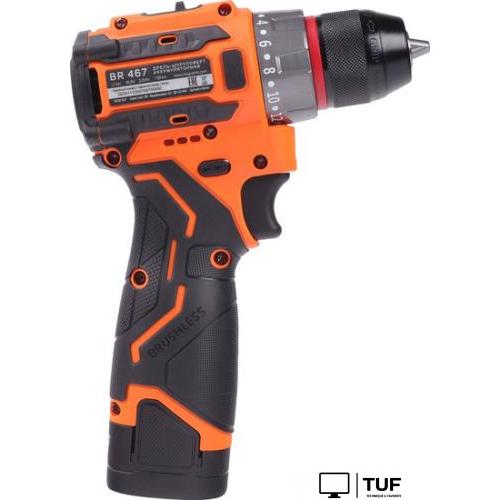 Дрель-шуруповерт Patriot BR 467 180201467 (с 2-мя АКБ, кейс)