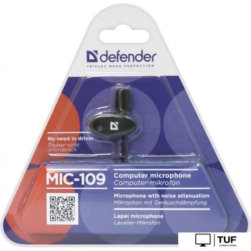 Проводной микрофон Defender MIC-109