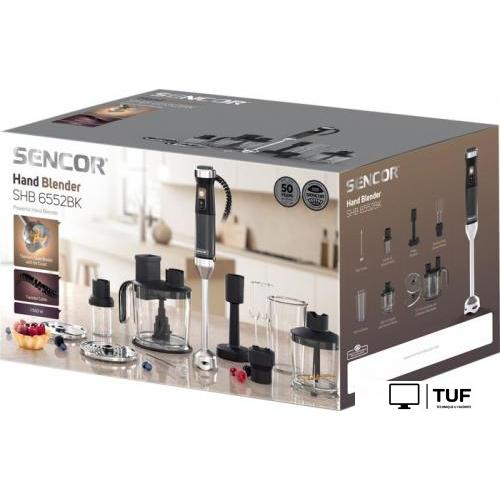 Погружной блендер Sencor SHB 6552BK