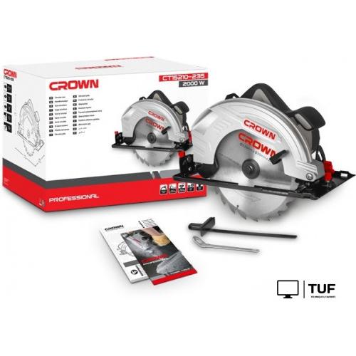 Дисковая (циркулярная) пила Crown CT15210-235