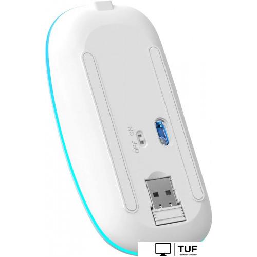 Мышь Defender Coda MB-261 (голубой/белый)