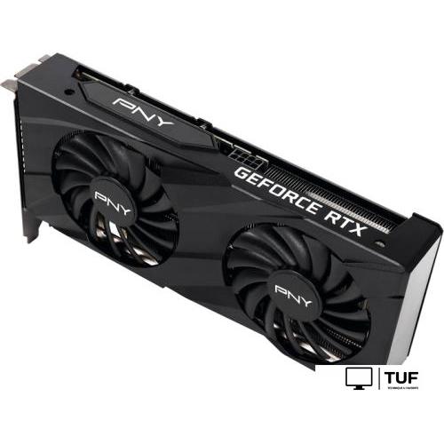 Видеокарта PNY GeForce RTX 3060 Ti 8GB Verto Dual Fan LHR VCG3060T8LDFBPB1