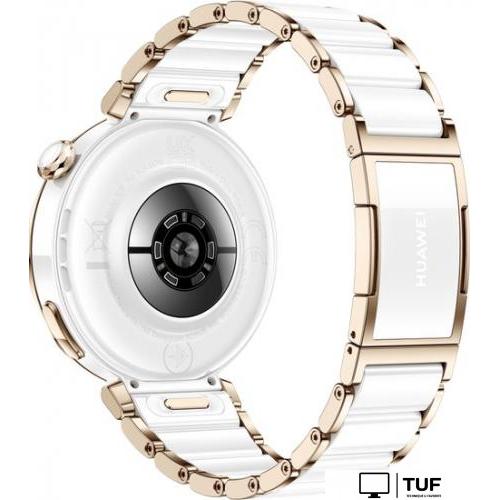 Умные часы Huawei Watch GT 5 Pro 42 мм (керамический белый)