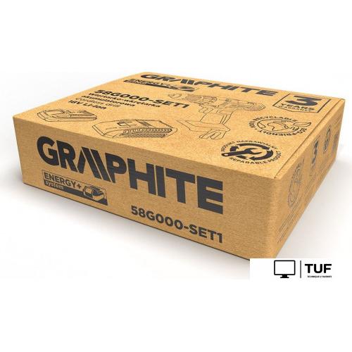 Дрель-шуруповерт GRAPHITE 58G000-SET1 (с 1-им АКБ)