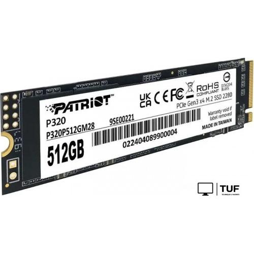 SSD Patriot P320 512GB P320P512GM28