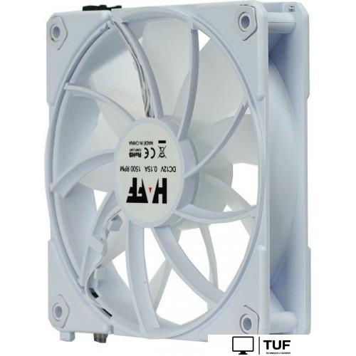 Вентилятор для корпуса HAFF UF120 PWM (белый)