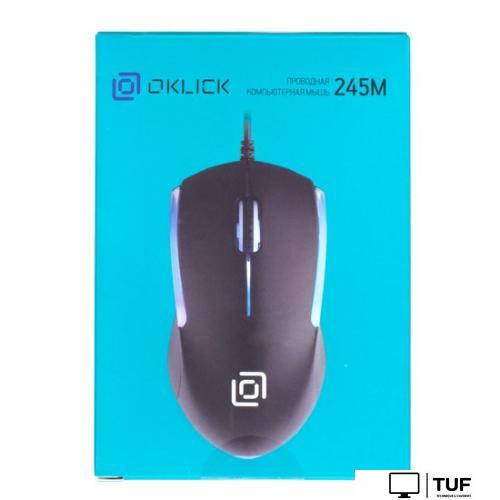 Мышь Oklick 245M (черный) 471479