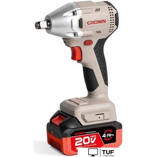 Гайковерт Crown CT22046XS-4 BMC (с 2-мя АКБ, кейс)