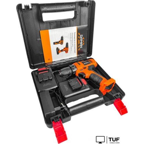 Дрель-шуруповерт Brait DCD21-2 DAMAN (с 2-мя АКБ, кейс)