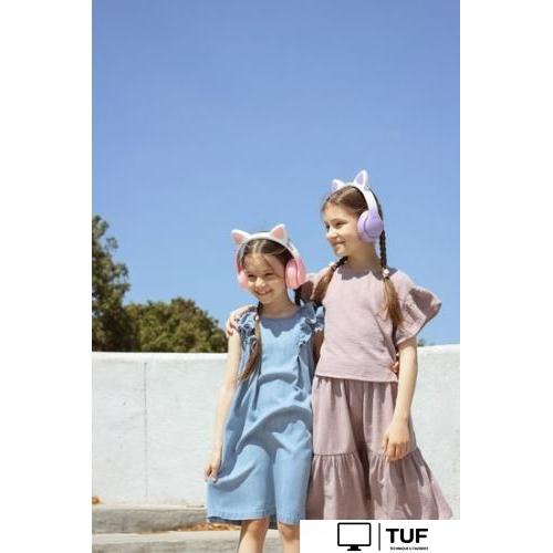 Наушники Miru Cat EP-W10 (розовый)