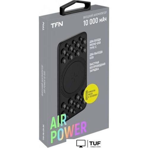 Внешний аккумулятор TFN Air Power 10000mAh (черный)