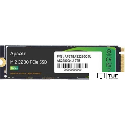 SSD Apacer AS2280Q4U M.2 PCIe Gen4 x4 512GB AP512GAS2280Q4U-1