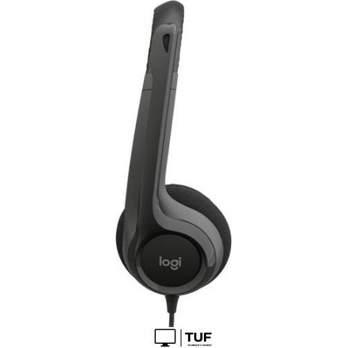 Офисная гарнитура Logitech H390 (черный)