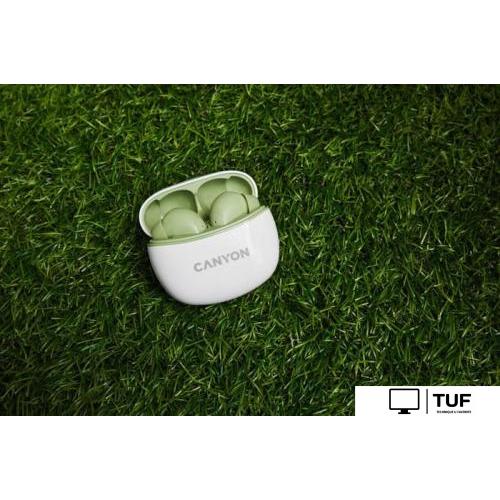 Наушники Canyon TWS-5 (оливковый)