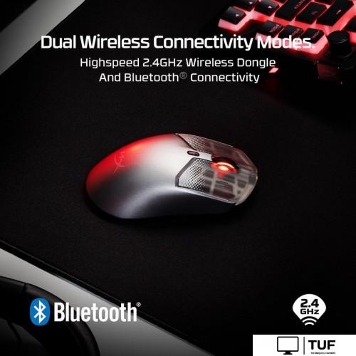 Игровая мышь HyperX Pulsefire Haste 2 S Wireless (серебристый)