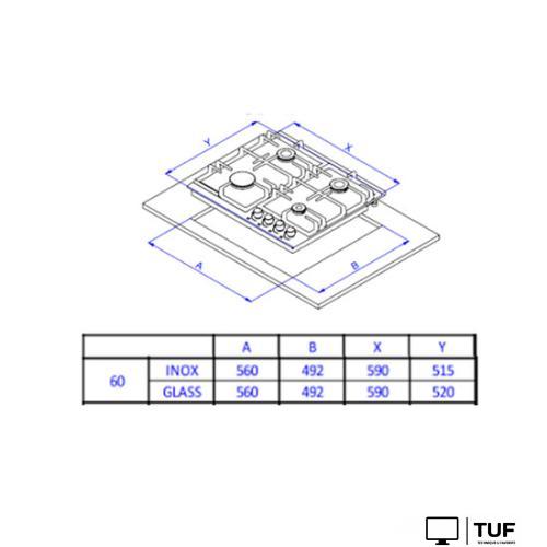 Варочная панель Weissgauff HGG 641 XB