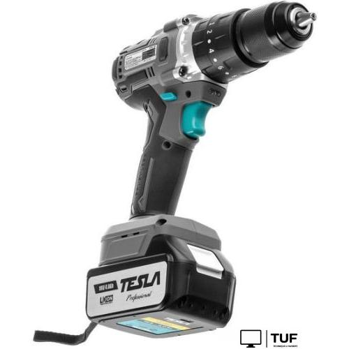 Дрель-шуруповерт Tesla TCD18HD 840374 (с 2-мя АКБ, кейс)