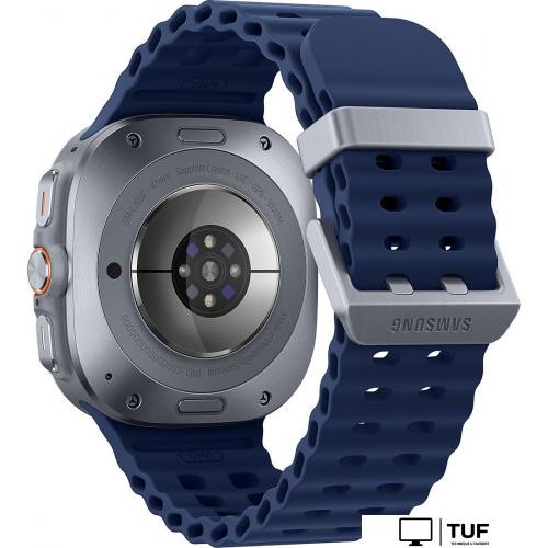 Умные часы Samsung Galaxy Watch Ultra 2025 47 мм LTE (синий титан)