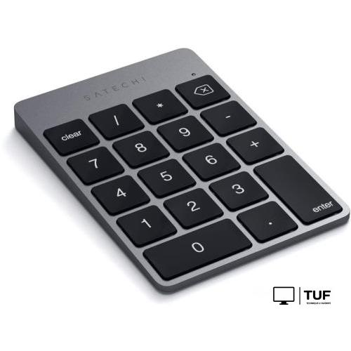 Цифровой блок Satechi Aluminum Slim Rechargeable Bluetooth Keypad (серый космос)