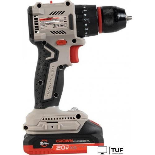 Дрель-шуруповерт Crown CT21145XMS-2 BMC (с 2-мя АКБ, кейс)
