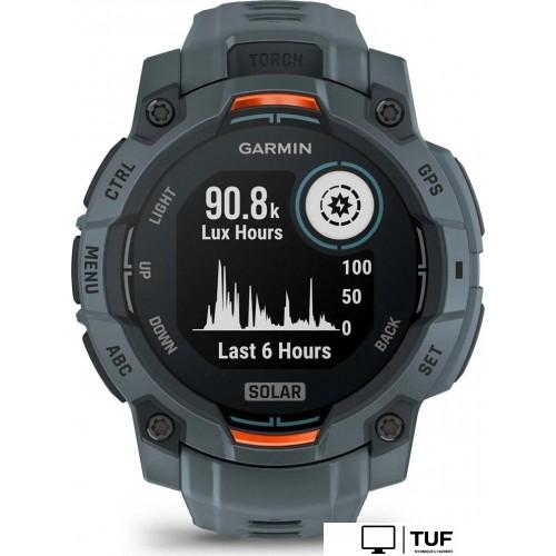 Умные часы Garmin Instinct 3 Solar 45 мм (серый)