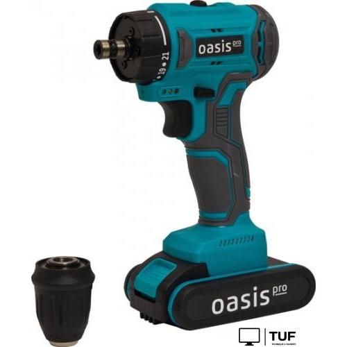 Дрель-шуруповерт Oasis ASD-20V Pro (с 2-мя АКБ, кейс)