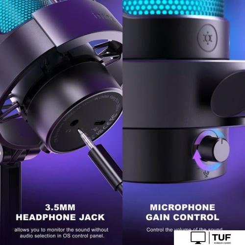 Проводной микрофон FIFINE A8 (черный)