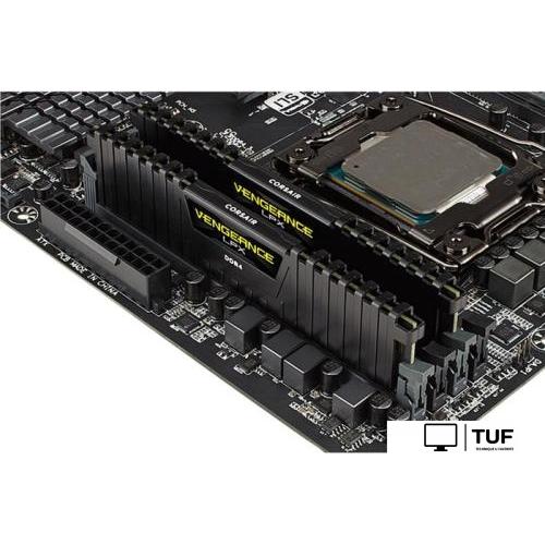 Оперативная память Corsair Vengeance LPX 2x32ГБ DDR4 3200 МГц CMK64GX4M2E3200C16