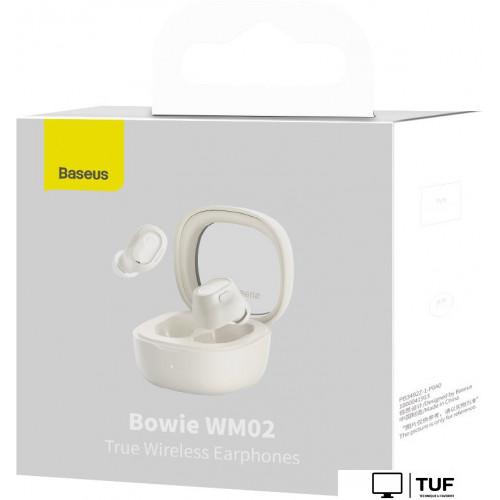 Наушники Baseus Bowie WM02 (белый)