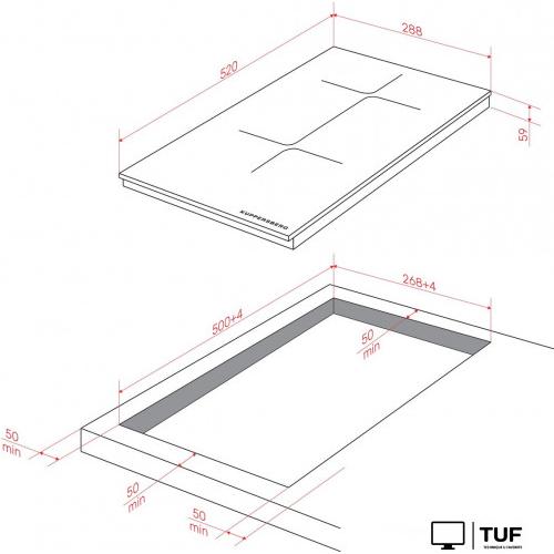 Варочная панель KUPPERSBERG ICI 316