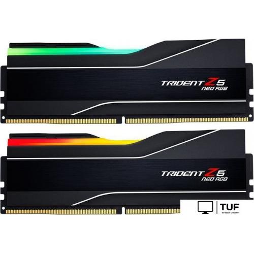 Оперативная память G.Skill Trident Z5 Neo RGB 4x64ГБ DDR5 6000 МГц F5-6000J3644D64GX4-TZ5NR