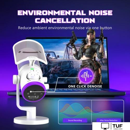 Проводной микрофон FIFINE TAM6 (белый)