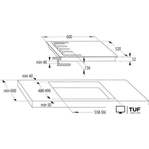 Варочная панель Gorenje GT642AXW