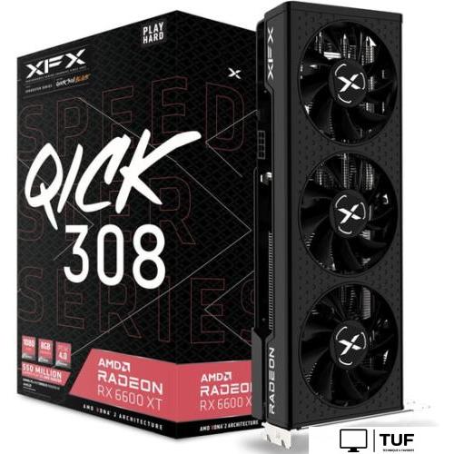 Видеокарта XFX Speedster QICK 308 Radeon RX 6600 XT 8GB GDDR6