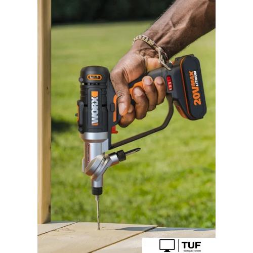 Дрель-шуруповерт Worx WX176.2 (с 1-им АКБ, кейс)