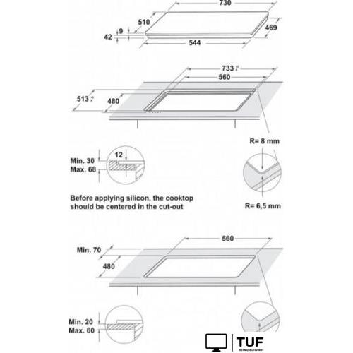 Варочная панель Whirlpool AKWL 728/NB