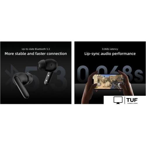 Наушники QCY T13 ANC 2 (белый)