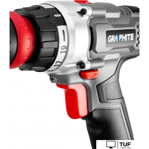 Дрель-шуруповерт GRAPHITE 58G022-SET2 (с 2-мя АКБ, кейс)