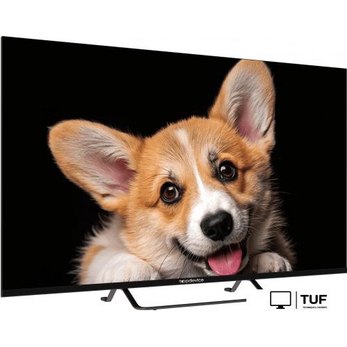 Телевизор Topdevice 43 SMART TV YаOS 03 (черный)