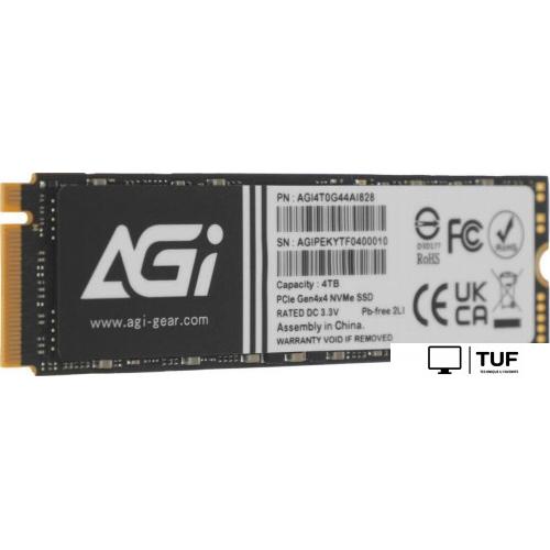 SSD AGI AI828 4TB AGI4T0G44AI828