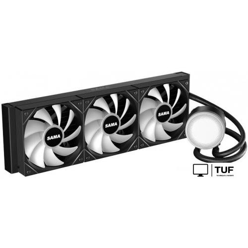 Система жидкостного охлаждения для процессора Sama L60 360 (черный)